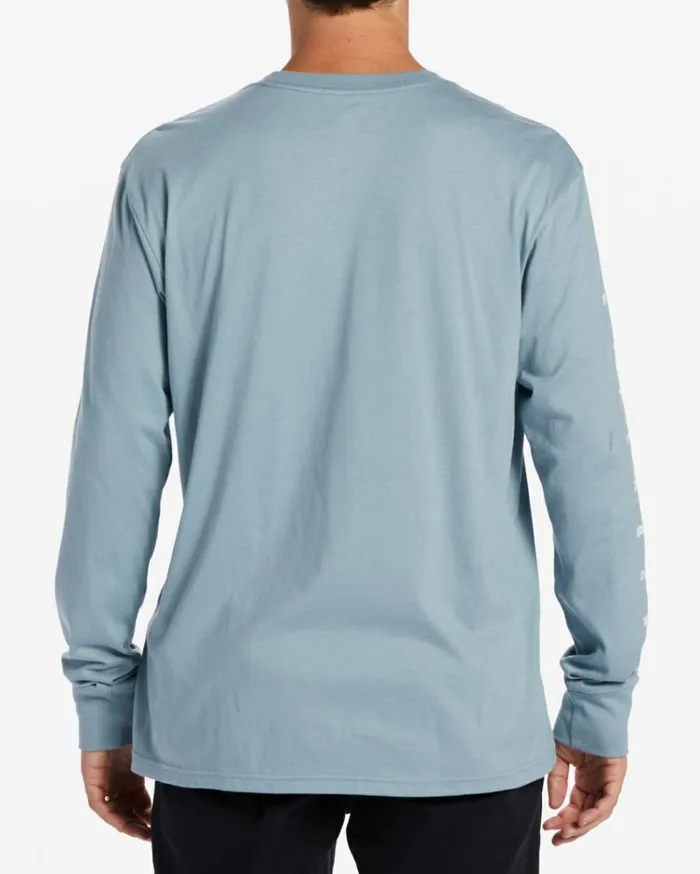 Unity Long Sleeve TShirt Washed Blue Men Billabong TShirts