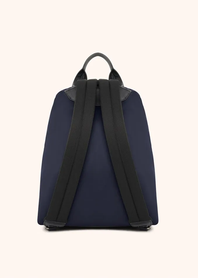 URBAN BACKPACK WITH LEATHER INSERTS Men Kiton Bags And Wallets URBAN BACKPACK WITH LEATHER INSERTS Men Kiton Bags And Wallets