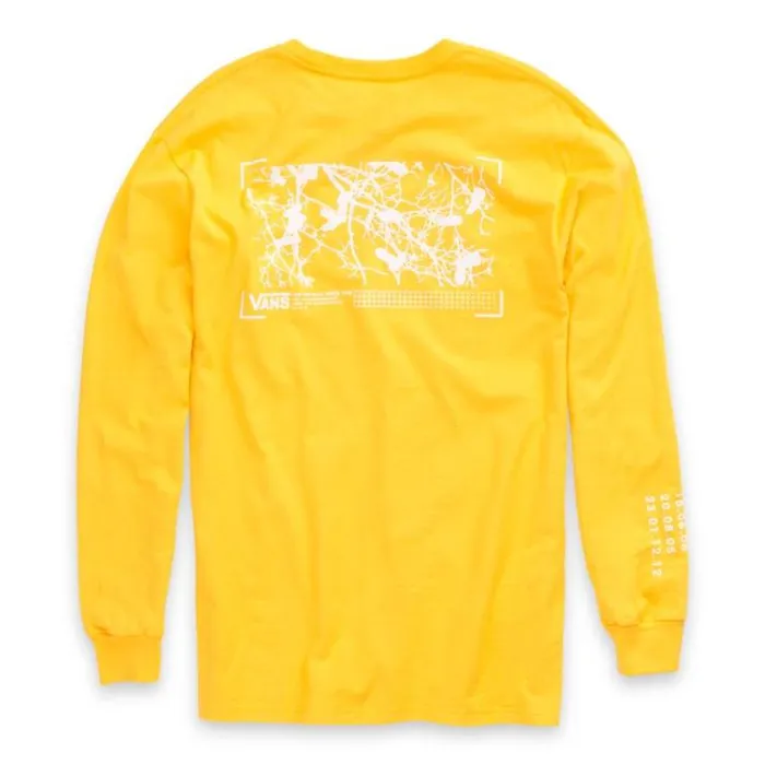 Vans 66 Supply Long Sleeve TShirt Lemon Chrome Mens TShirts and Tanks Vans 66 Supply Long Sleeve TShirt Lemon Chrome Mens TShirts and Tanks