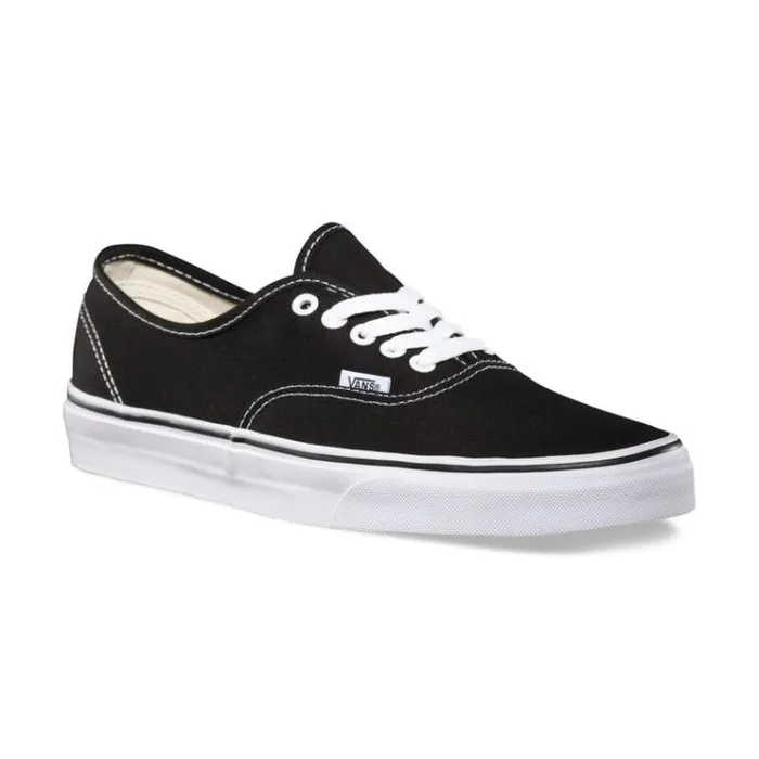 Vans Authentic Black Mens Classics Shoes Vans Authentic Black Mens Classics Shoes