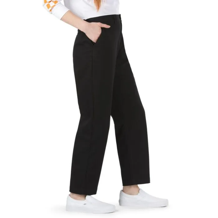 Vans Authentic Chino Pant Black Womens Pants and Leggings Vans Authentic Chino Pant Black Womens Pants and Leggings