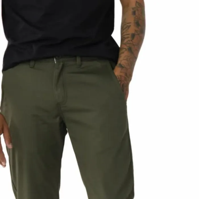 Vans Authentic Chino Stretch Pant Grape Leaf Mens Pants and Denim Vans Authentic Chino Stretch Pant Grape Leaf Mens Pants and Denim