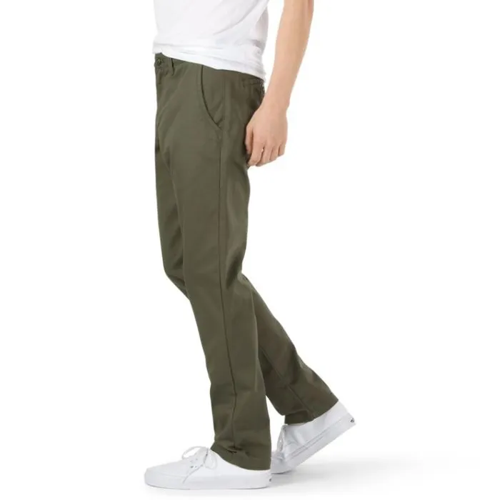 Vans Authentic Chino Stretch Pant Grape Leaf Mens Pants and Denim Vans Authentic Chino Stretch Pant Grape Leaf Mens Pants and Denim
