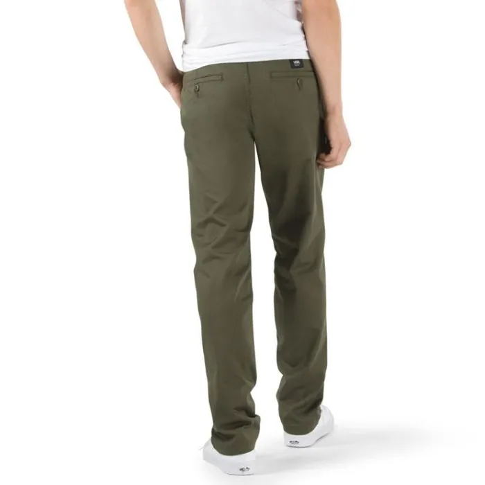 Vans Authentic Chino Stretch Pant Grape Leaf Mens Pants and Denim Vans Authentic Chino Stretch Pant Grape Leaf Mens Pants and Denim