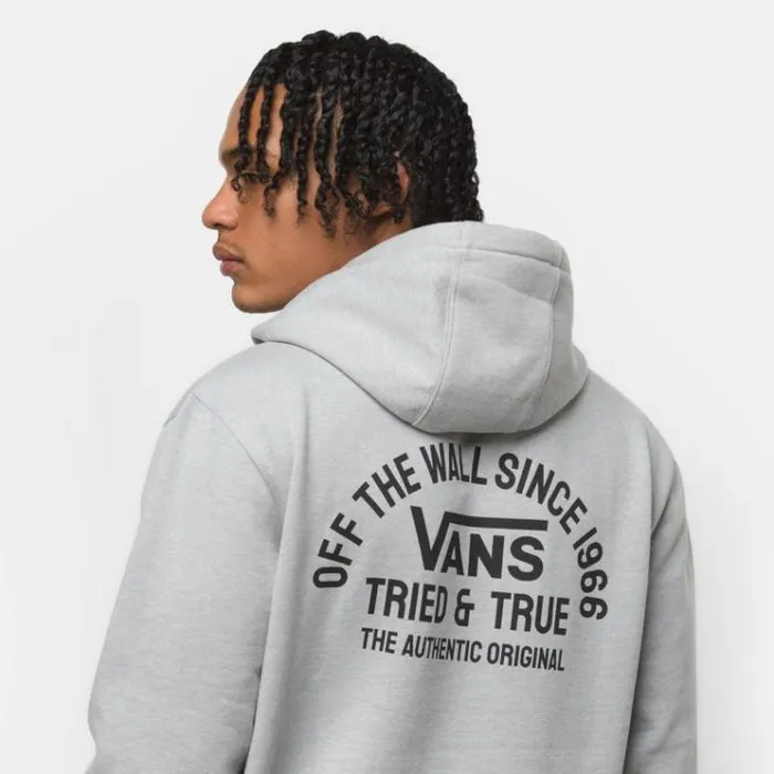 Vans Authentic OG Pullover Cement Heather Mens Hoodies and Jackets
