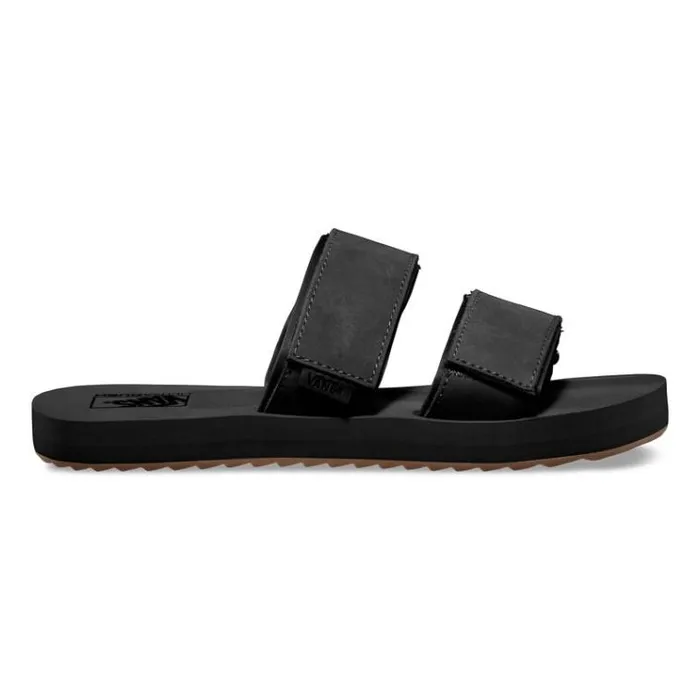 Vans Cayucas Slide Black Womens Sandals Vans Cayucas Slide Black Womens Sandals