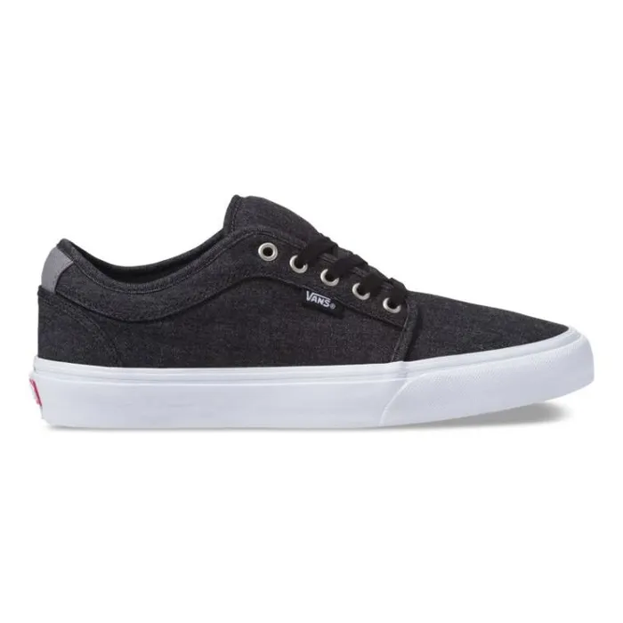 Vans Denim Chukka Low BlackPewterWhite Mens Pro Skate Vans Denim Chukka Low BlackPewterWhite Mens Pro Skate