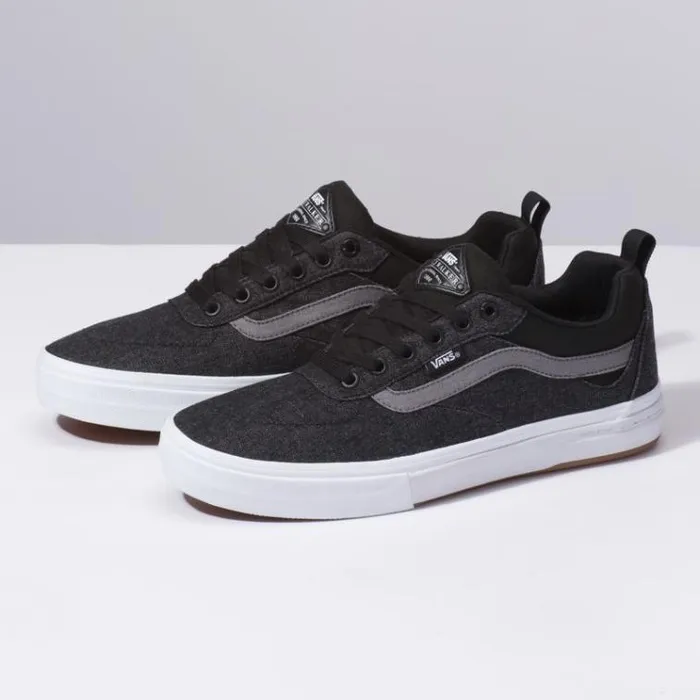 Vans Denim Kyle Walker Pro BlackPewter Mens Pro Skate