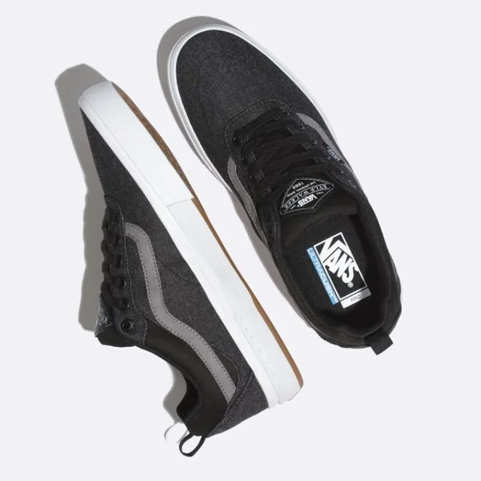 Vans Denim Kyle Walker Pro BlackPewter Mens Pro Skate Vans Denim Kyle Walker Pro BlackPewter Mens Pro Skate
