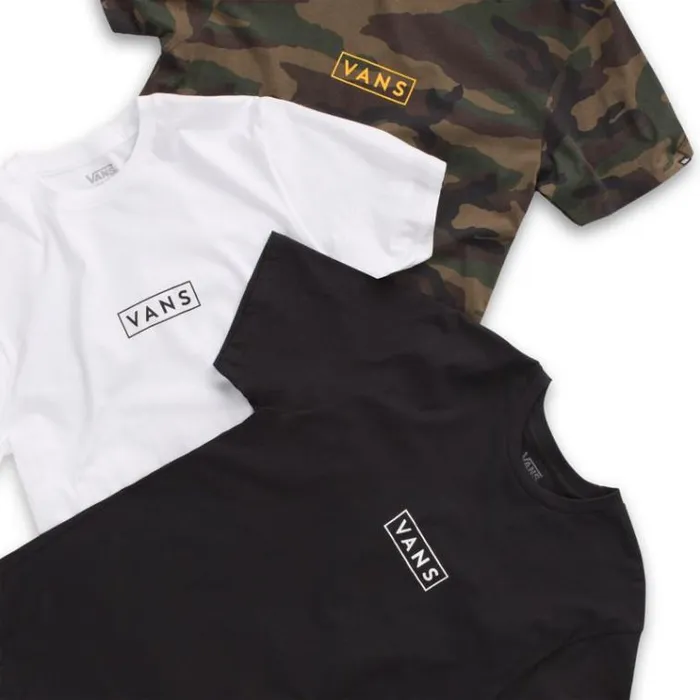 Vans Easy Box TShirt CamoLemon Chrome Mens TShirts and Tanks Vans Easy Box TShirt CamoLemon Chrome Mens TShirts and Tanks