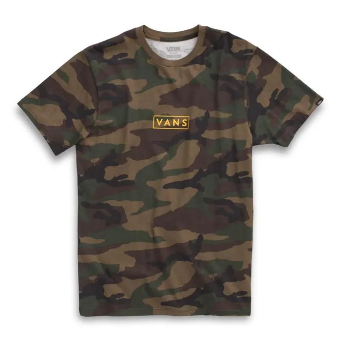 Vans Easy Box TShirt CamoLemon Chrome Mens TShirts and Tanks Vans Easy Box TShirt CamoLemon Chrome Mens TShirts and Tanks