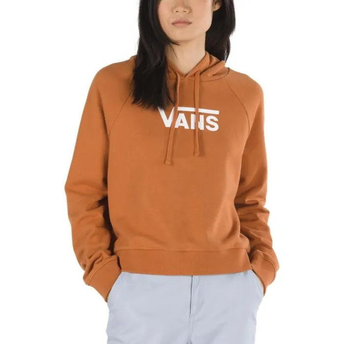 Vans Flying V Boxy Hoodie Adobe Womens Hoodies and Jackets