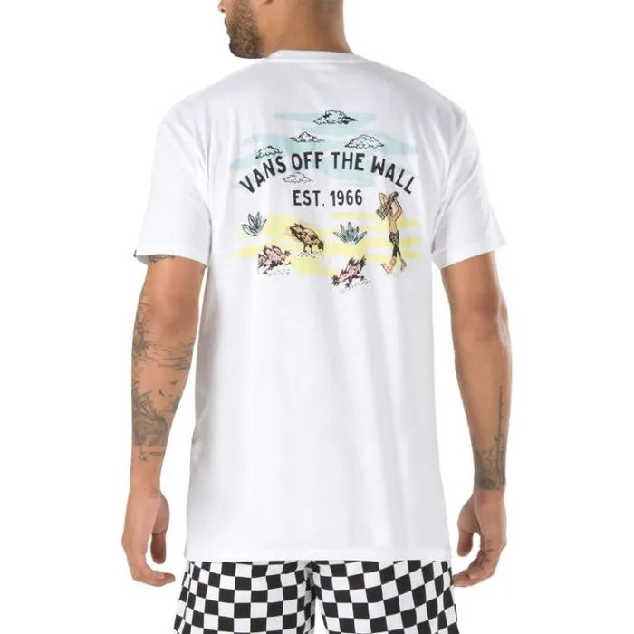 Vans Kide TShirt White Mens TShirts and Tanks