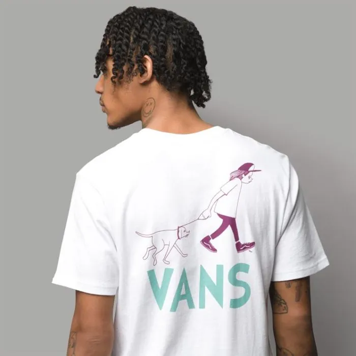 Vans Love Waffle Vintage Overdye Pkt TShirt White Mens TShirts and Tanks