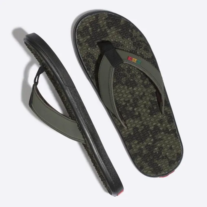 Vans Mens Rasta La Costa Lite Grape LeafBlack Mens Sandals Vans Mens Rasta La Costa Lite Grape LeafBlack Mens Sandals