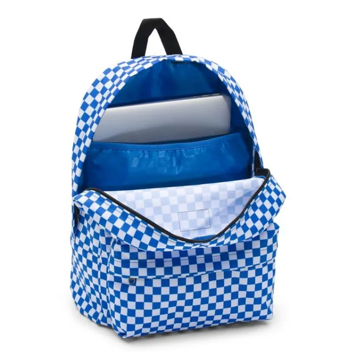 Vans Old Skool Backpack Victoria Blue Check MensWomens Backpacks and Bags Vans Old Skool Backpack Victoria Blue Check MensWomens Backpacks and Bags