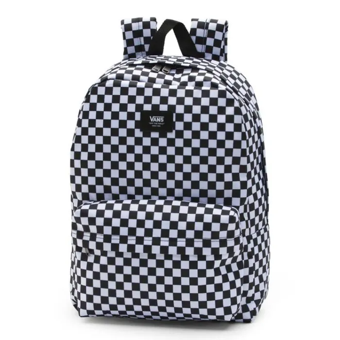 Vans Old Skool Checkerboard Backpack BlackWhite Check MensWomens Backpacks and Bags