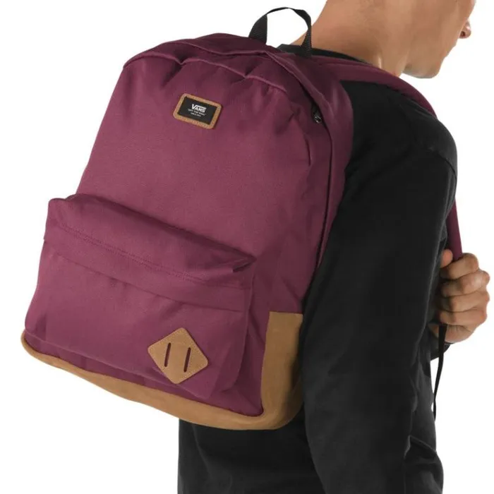 Vans Old Skool Solid Backpack Prune MensWomens Backpacks and Bags