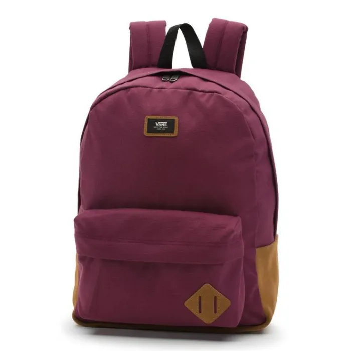 Vans Old Skool Solid Backpack Prune MensWomens Backpacks and Bags Vans Old Skool Solid Backpack Prune MensWomens Backpacks and Bags