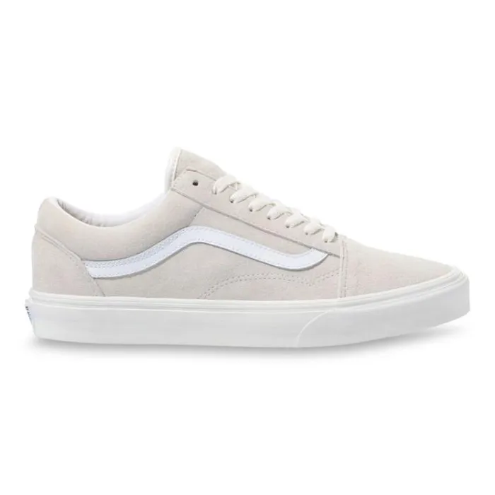 Vans Pig Suede Old Skool MarshmallowTrue White Mens Classics Shoes Vans Pig Suede Old Skool MarshmallowTrue White Mens Classics Shoes