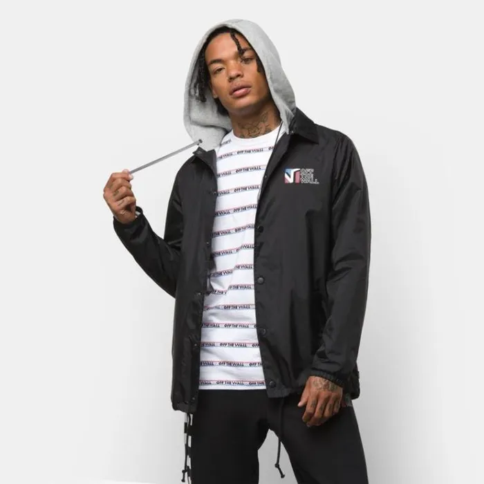 Vans Riley Jacket Black Dimension Mens Hoodies and Jackets Vans Riley Jacket Black Dimension Mens Hoodies and Jackets