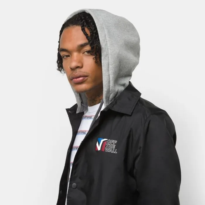 Vans Riley Jacket Black Dimension Mens Hoodies and Jackets Vans Riley Jacket Black Dimension Mens Hoodies and Jackets