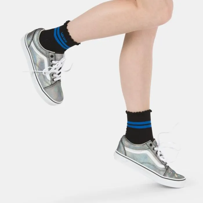 Vans Ruffed Up Sock Black Womens Socks Vans Ruffed Up Sock Black Womens Socks