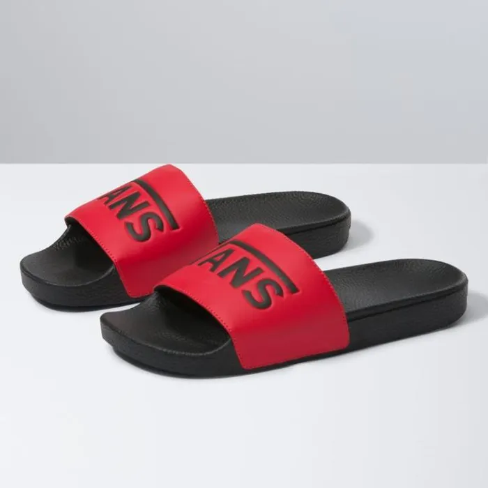 Vans SlideOn RedBlack MensWomens Sandals