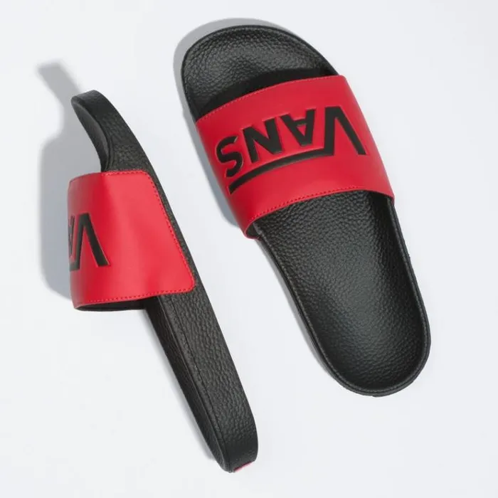 Vans SlideOn RedBlack MensWomens Sandals Vans SlideOn RedBlack MensWomens Sandals