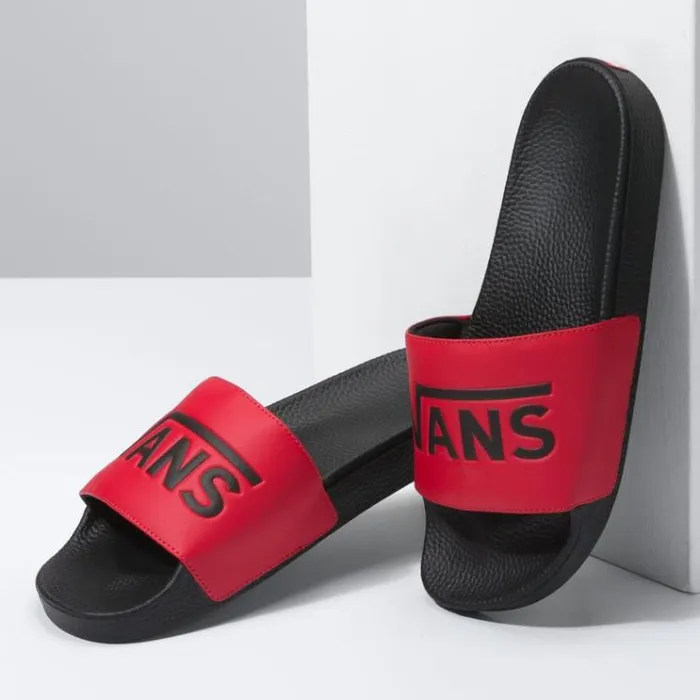 Vans SlideOn RedBlack MensWomens Sandals Vans SlideOn RedBlack MensWomens Sandals