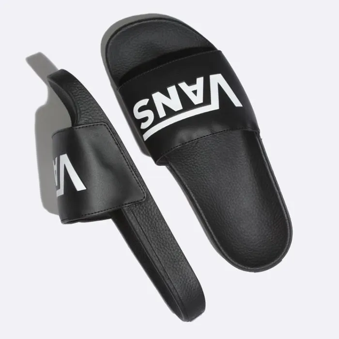 Vans SlideOn Vans Black Mens Sandals Vans SlideOn Vans Black Mens Sandals