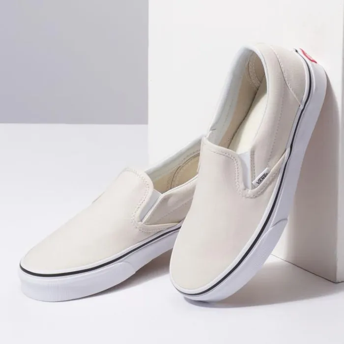 Vans SlipOn Birchtrue White Womens Classics Shoes Vans SlipOn Birchtrue White Womens Classics Shoes