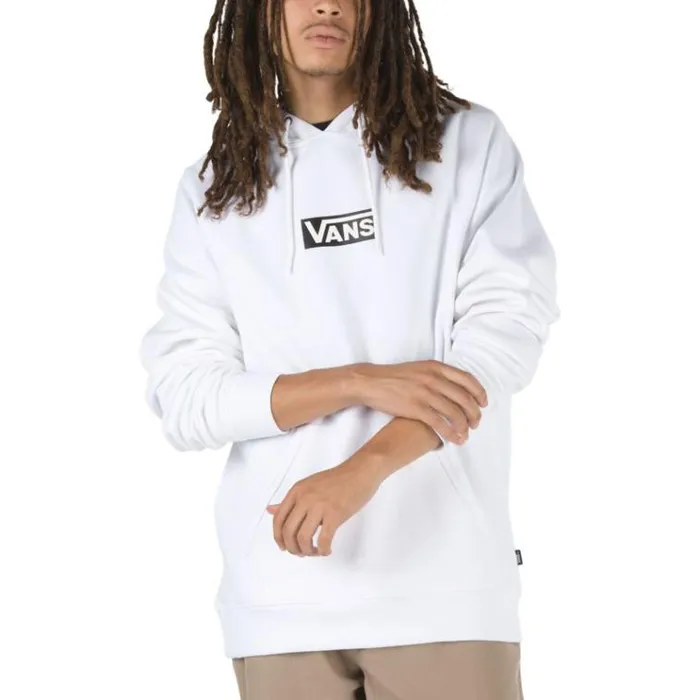 Vans Versa Standard Hoodie White Mens Hoodies and Jackets