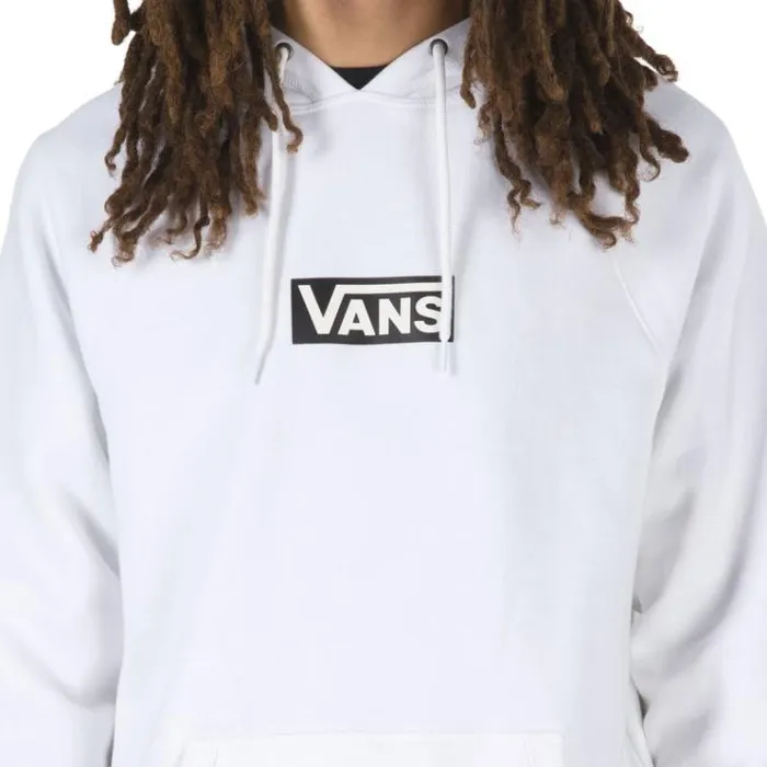 Vans Versa Standard Hoodie White Mens Hoodies and Jackets