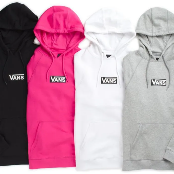 Vans Versa Standard Hoodie White Mens Hoodies and Jackets