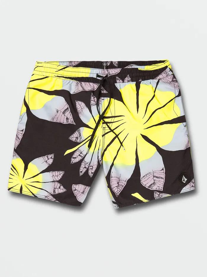 Volcom Boardshorts and Trunks Poly Party Trunks 8211 Black Black 8211 Mens
