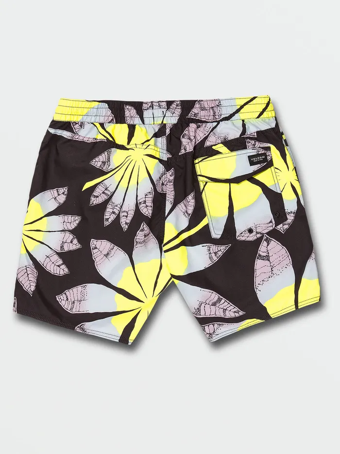 Volcom Boardshorts and Trunks Poly Party Trunks 8211 Black Black 8211 Mens