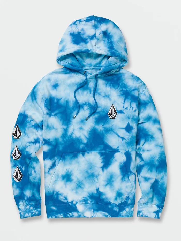 Volcom Hoodies and Sweatshirts Iconic Stone Plus Hoodie 8211 Maliblue Maliblue 8211 Mens