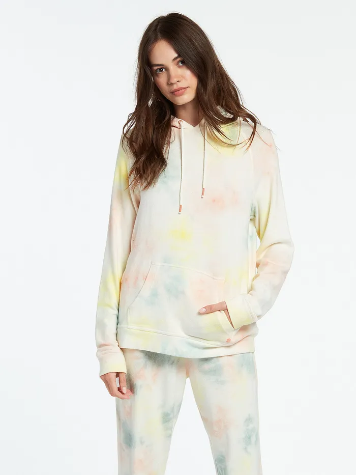 Volcom Hoodies and Sweatshirts Lived In Lounge Hoodie 8211 Multi Multi 8211 Womens