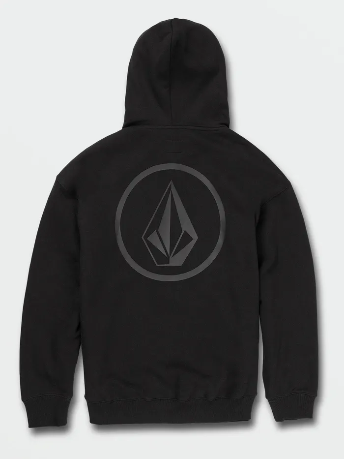 Volcom Hoodies and Sweatshirts Skate Vitals Pullover 8211 Black Black 8211 Mens