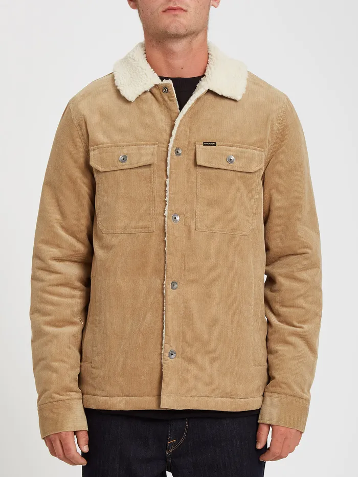 Volcom Jackets KEATON JACKET 8211 DARK KHAKI Dark Khaki 8211 Mens