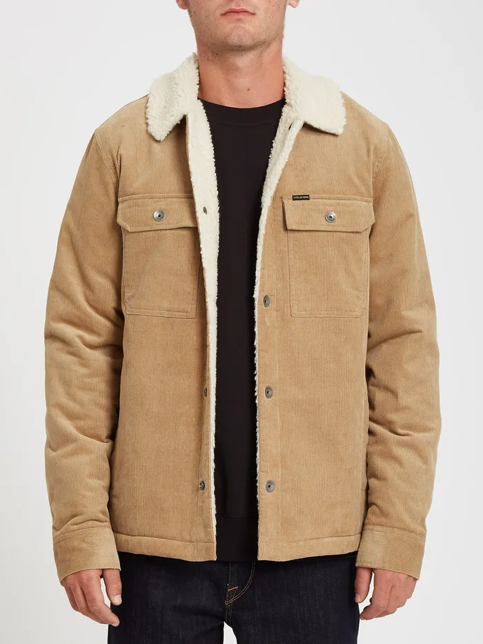 Volcom Jackets KEATON JACKET 8211 DARK KHAKI Dark Khaki 8211 Mens Volcom Jackets KEATON JACKET 8211 DARK KHAKI Dark Khaki 8211 Mens