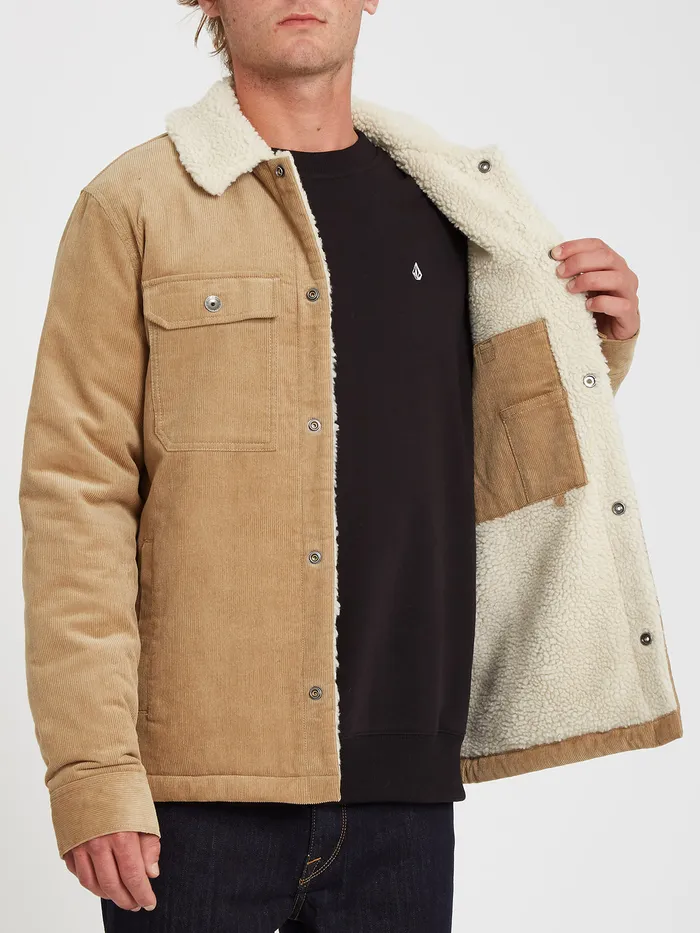 Volcom Jackets KEATON JACKET 8211 DARK KHAKI Dark Khaki 8211 Mens Volcom Jackets KEATON JACKET 8211 DARK KHAKI Dark Khaki 8211 Mens