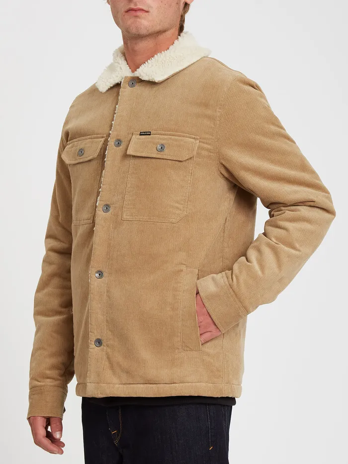 Volcom Jackets KEATON JACKET 8211 DARK KHAKI Dark Khaki 8211 Mens Volcom Jackets KEATON JACKET 8211 DARK KHAKI Dark Khaki 8211 Mens