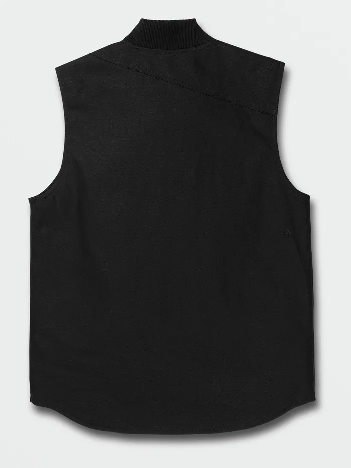 Volcom Jackets Skate Vitals Collin Provost Vest 8211 Black Black 8211 Mens