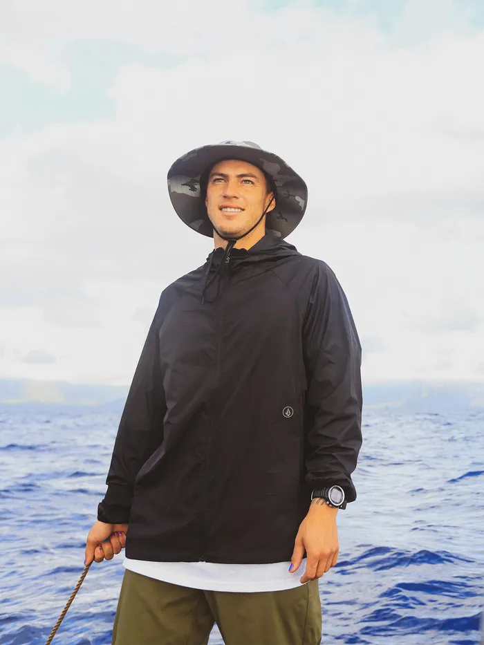 Volcom Jackets Stone Lite Jacket 8211 Black Black 8211 Mens
