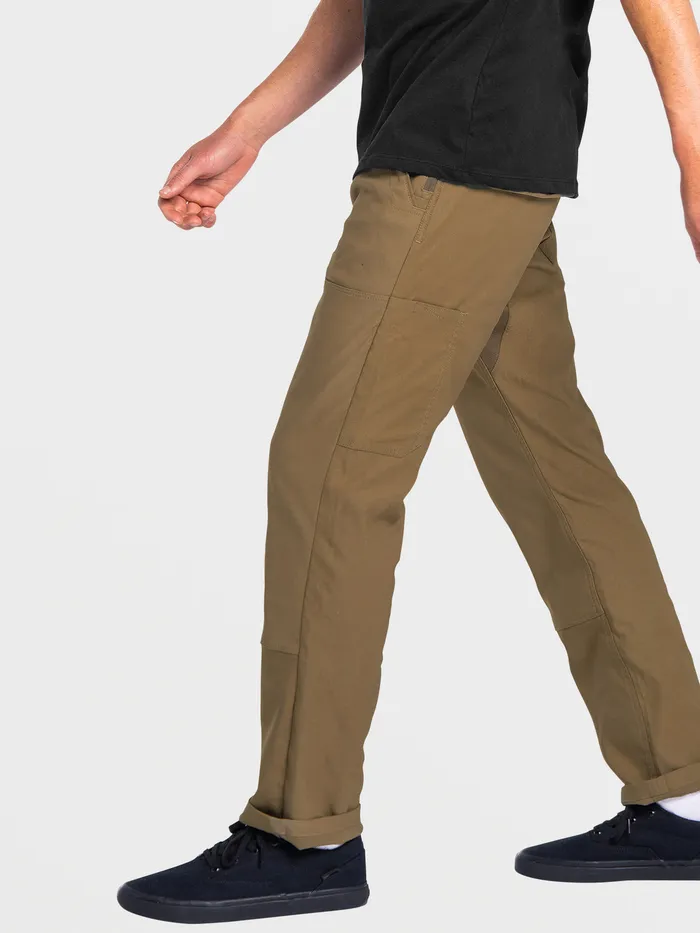 Volcom Pants Stone Trail Master Pants 8211 Tarmac Brown Tarmac Brown 8211 Mens