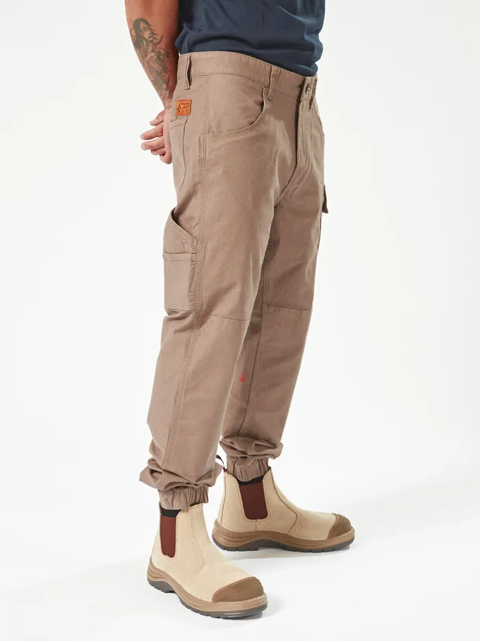 Volcom Pants Volcom Workwear Caliper Cuffed Pants 8211 Brindle Brindle 8211 Mens
