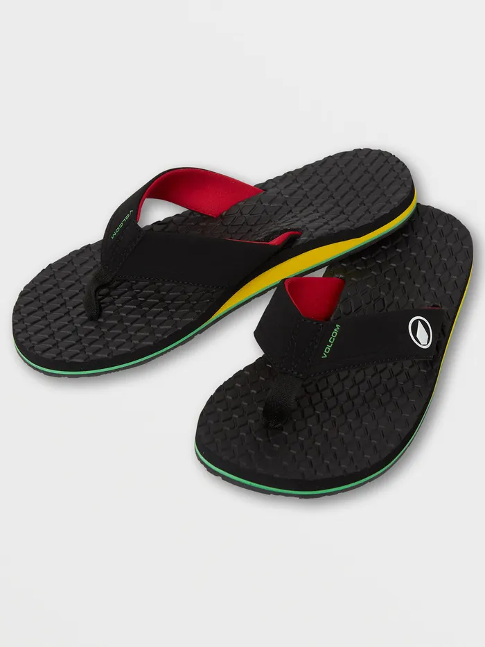 Volcom Sandals Eco Recliner 2 8211 Jah Jah 8211 Mens