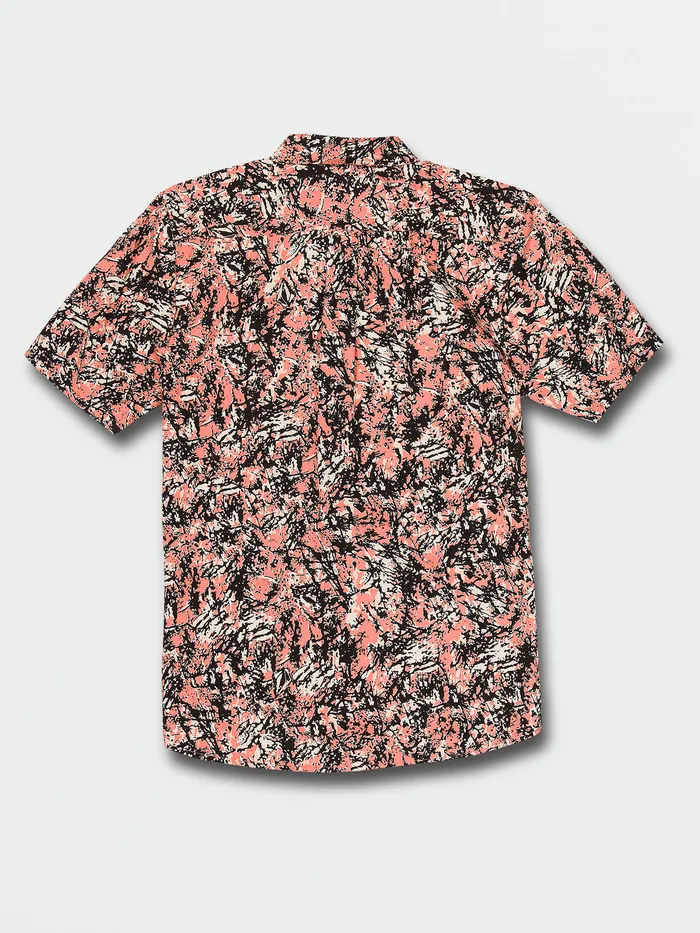 Volcom Shirts and Flannels Trick Bag Short Sleeve 8211 Misty Rose Misty Rose 8211 Mens
